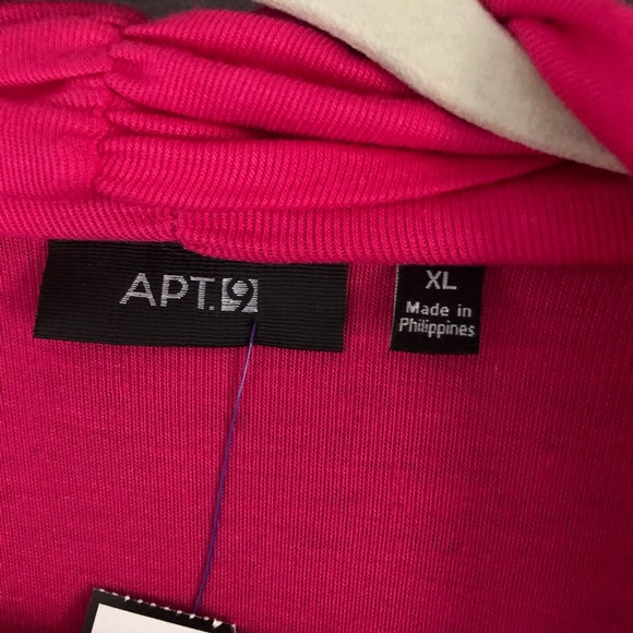 Apt. 9 Tops - Vibrate pink long sleeve blouse
